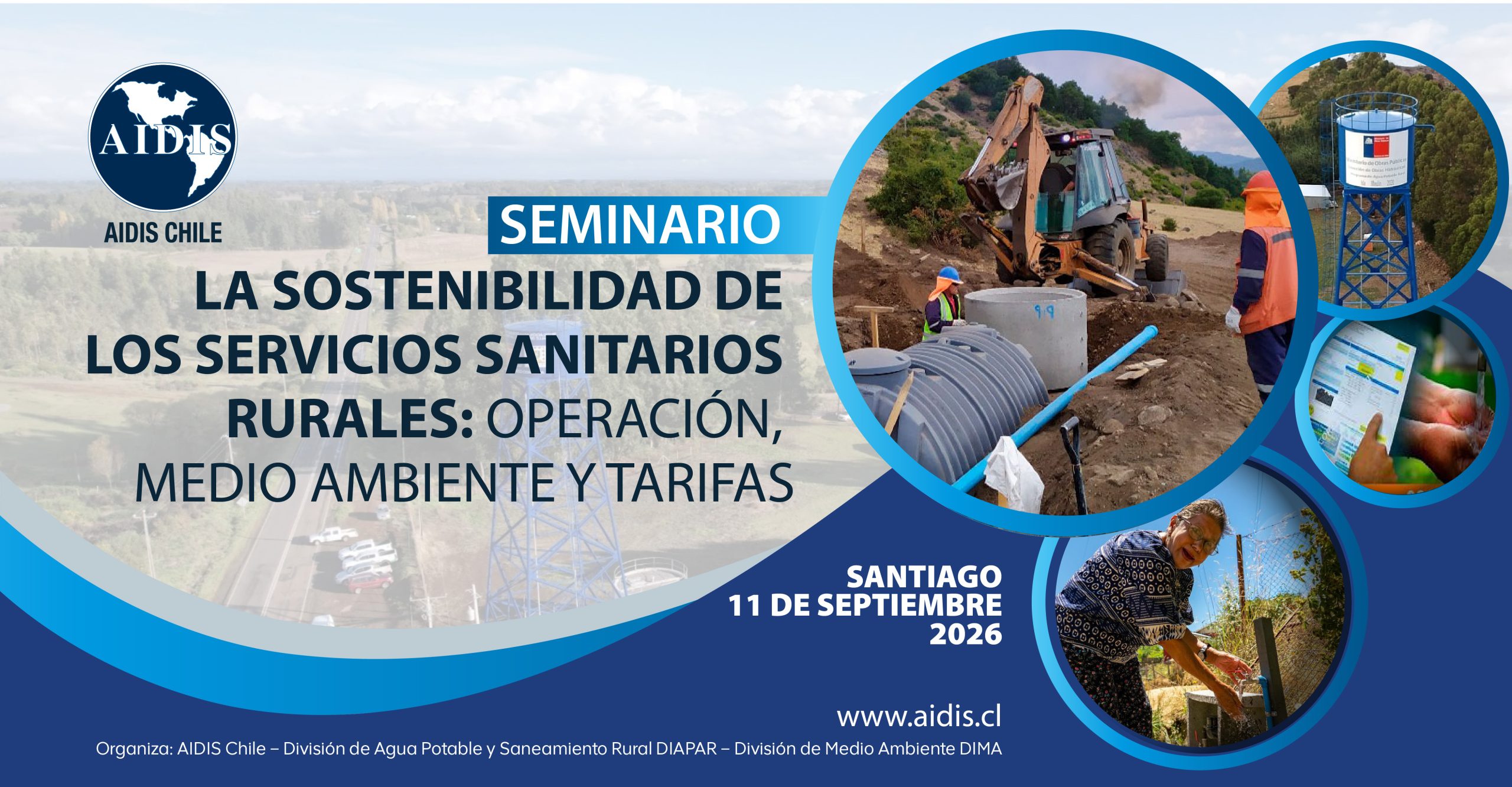 Seminario: La sostenibilidad de los Servicios Sanitarios Rurales: Operación, Medio Ambiente y Tarifas